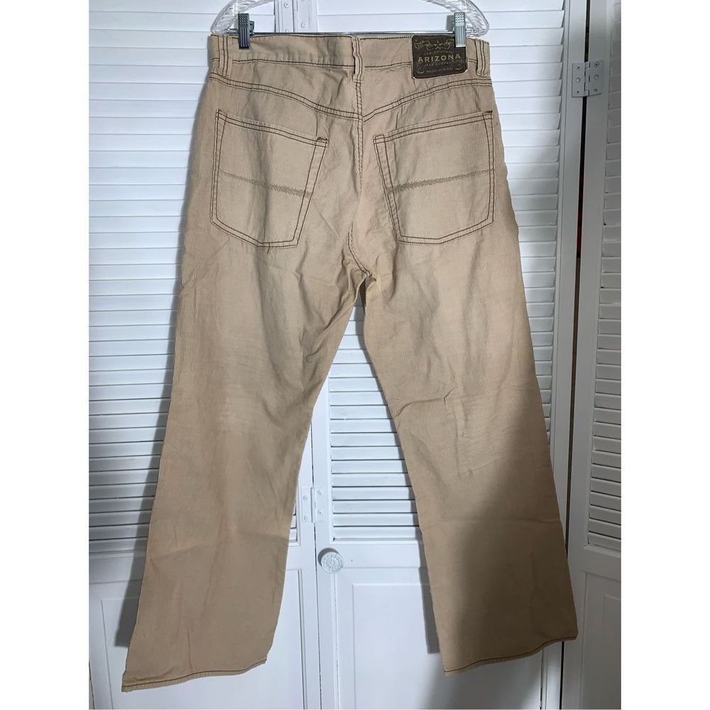 NWT Vintage 90’s Khaki Corduroy Men’s Pants Loose Wide Leg 38X30